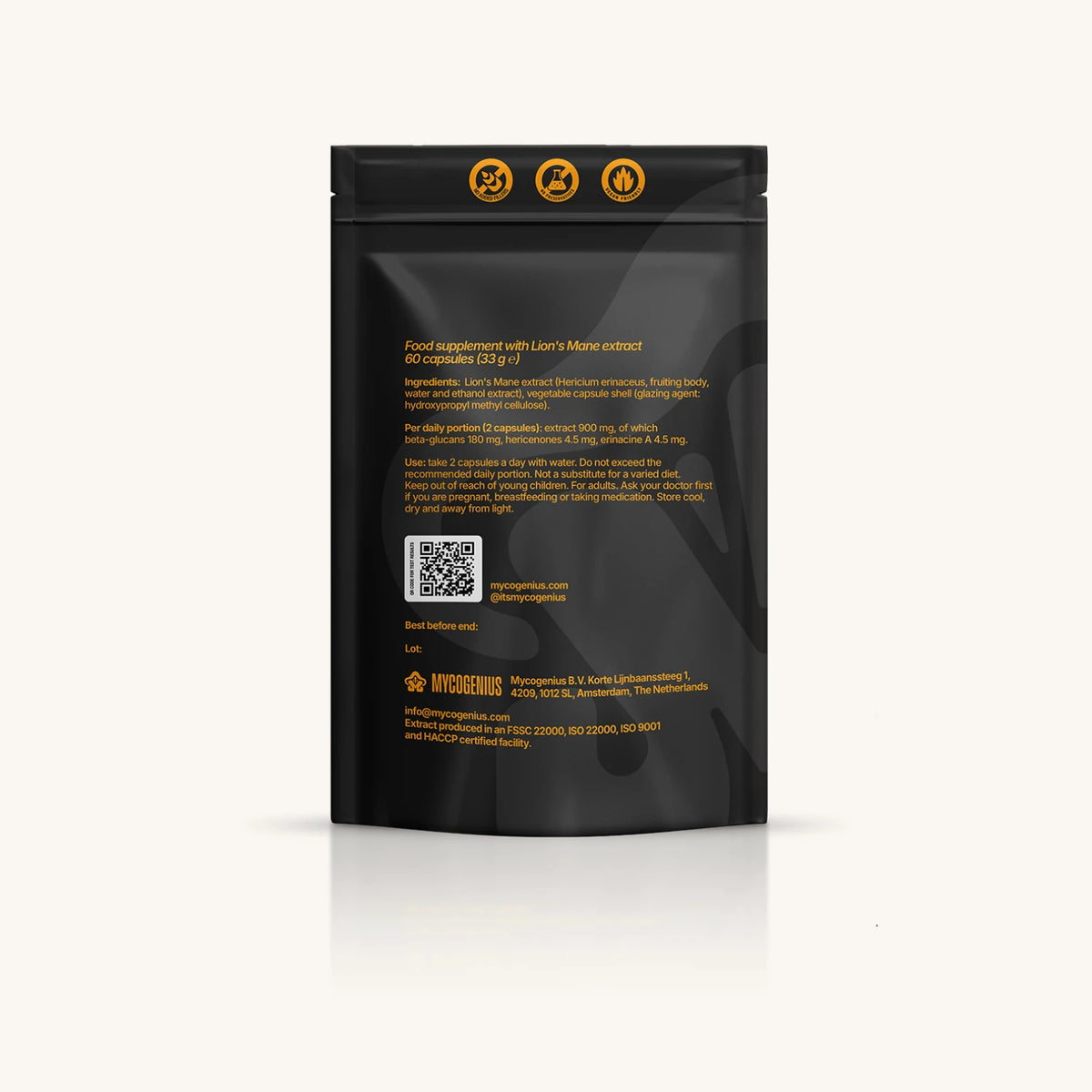 HeriCine™ Lion's Mane Extract Capsules