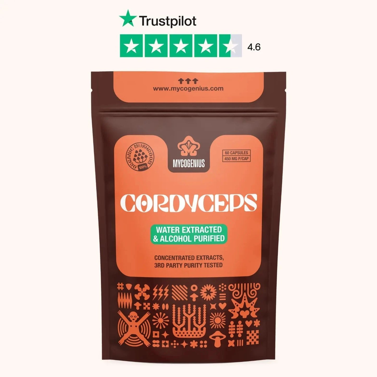 Organic Cordyceps Extract - Mycogenius