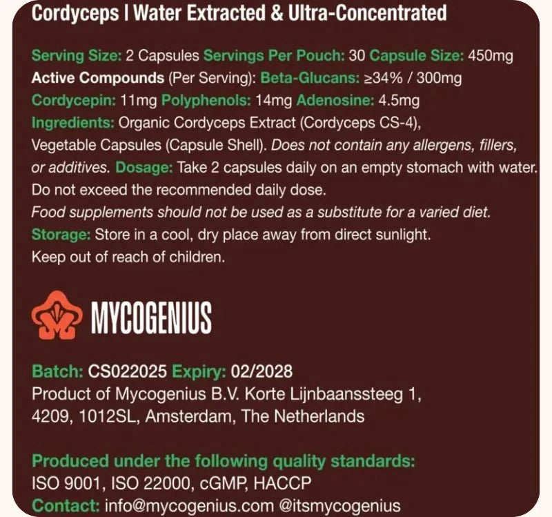 Organic Reishi Extract - Mycogenius