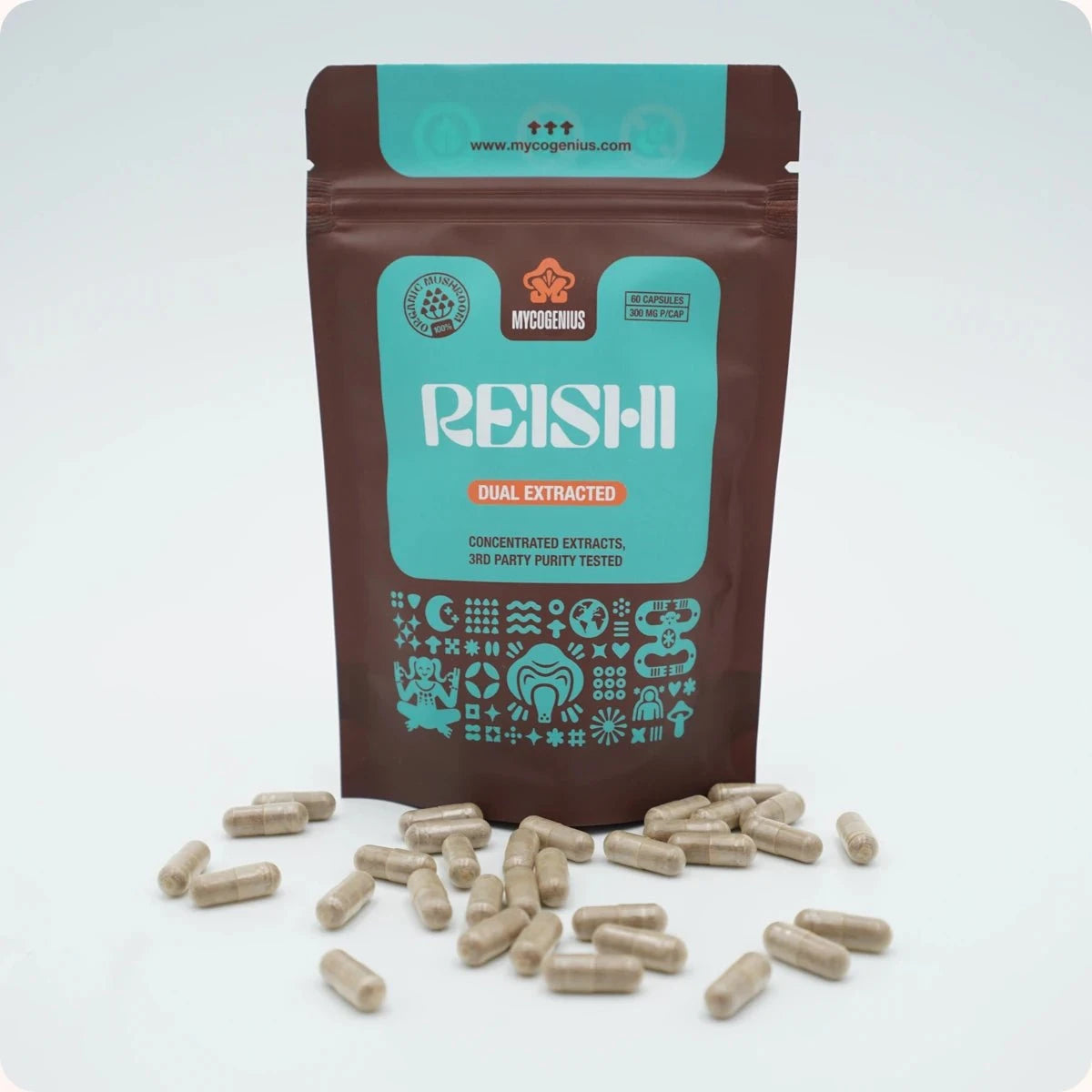 Organic reishi mushroom extract - Mycogenius