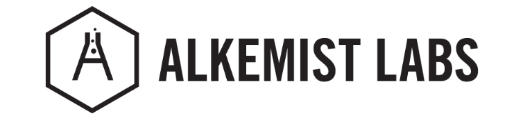 Alkemist Labs logo with a stylized letter 'A' inside a hexagon on a white background.