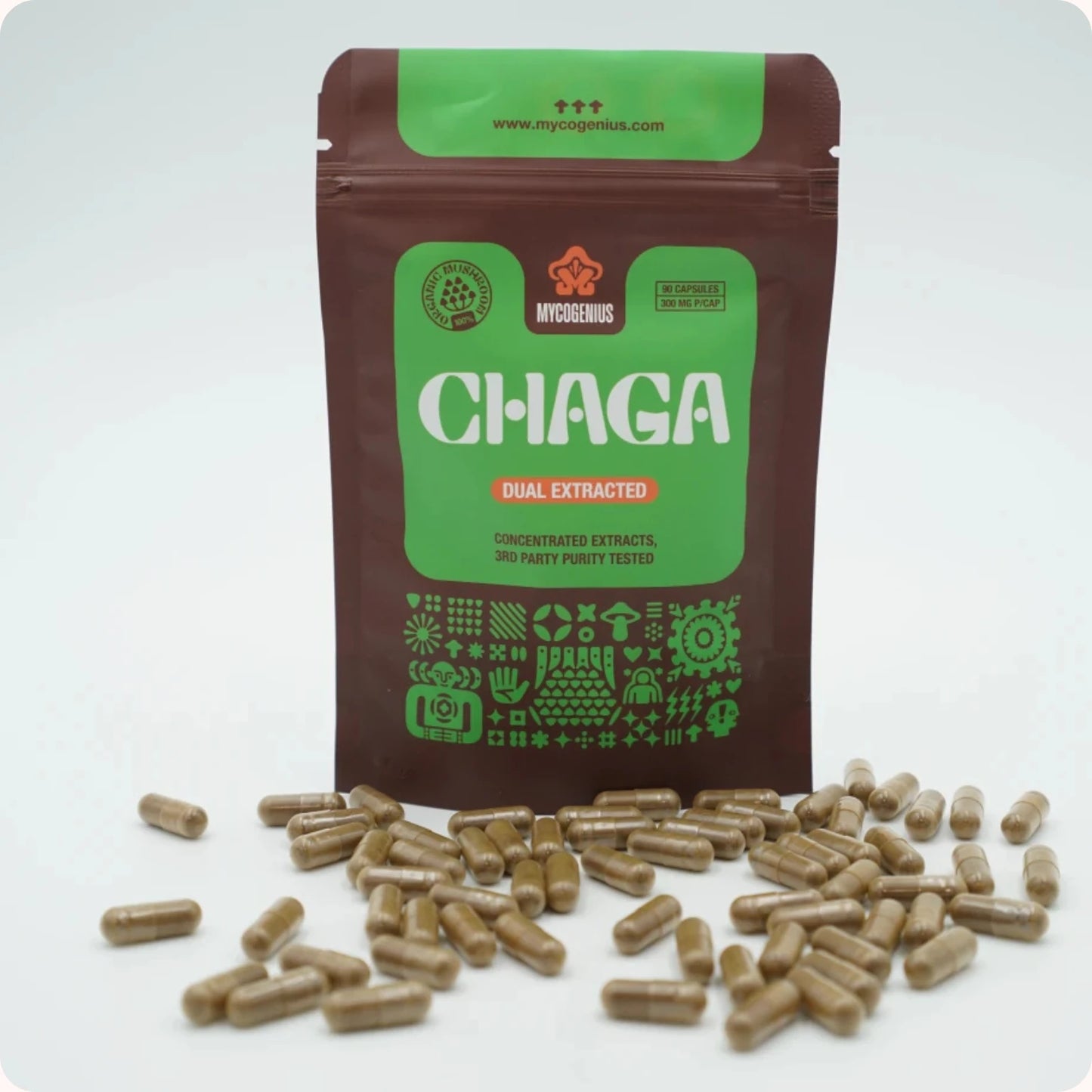 Organic Chaga Mushroom Supplement