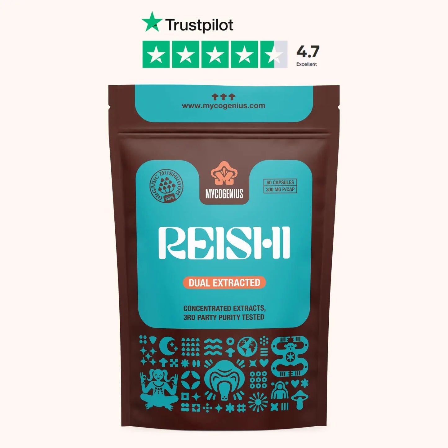 Organic Reishi Mushroom Supplement
